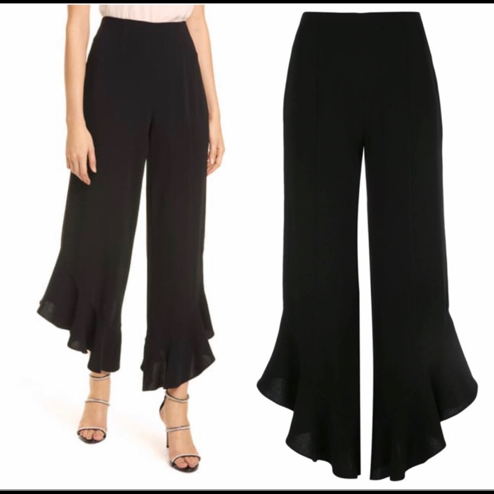 Vintage flare flamingo pants